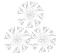Beaupretty 100pcs Transparent Flower Wrapping Bags Elegant Bouquet Packaging for Parties Creative Design for Flower Displays Open Bottom for Freshness Versatile Use for Various Occasions