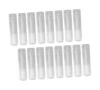 Beaupretty 100Pcs Transparent Lip Balm Tubes Pack Empty Refillable Lip Gloss Containers for DIY Lipstick Portable PP Cosmetic Storage Tubes with Leak-resistant Design for Homemade Care