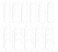 Beaupretty 100pcs White Drop Shape Foam Balls DIY Craft Material Solid Foam Buds for Wedding Decorations Floral Arrangements and Party Craft Supplies