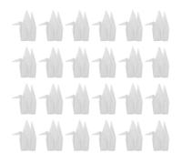 Beaupretty 100pcs White Premade Origami Cranes 7.5cm Folding Paper Crane Ornaments for Wedding Decorations Party Photography Props Bridal Shower Table Centerpiece