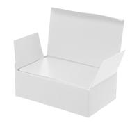 Beaupretty 100pcs White Thick Vocabulary Cards with Rounded Corners, Double-Sided Blank Mini Note Cards for Study, Handwriting, and DIY Memory, Suitable for Home and School Use