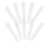 Beaupretty 10ml Screw Cap Cryotubes 10pcs with Graduation Mark, Plastic Sampling and Storage Vials for Laboratory Use, Small Freezer Test Tubes with Stand-up Design