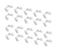 Beaupretty 10pairs Boys and Girls Glasses Nose Pads Soft Silicone U-Shaped Nose Bridge Support for Eyeglasses Sunglasses Comfortable