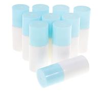 Beaupretty 10pcs 20ml Sponge Head Liquid Bottles Refillable Roll-on Sub Bottles with Sponge Applicator for Cosmetic and Skin Care Application Random Color