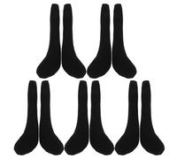 Beaupretty 10pcs Black Plush Doll Accessories Long Legs for DIY Doll Clothing Dress Up Props Adorable Stuffed Parts for Creative Crafting