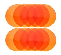Beaupretty 10pcs Changing Light Stickers Correcting Gel for Photography Lighting Light Diffusing Sheets Correction Sheets for LED Lamp Tranucent Film for Fixture Gels