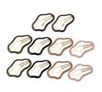 Beaupretty 10pcs Cloud-shaped Decorative Hair Clips for Women Lightweight Snap Hairpins in Multi-color Stylish Hair Accessories for Versatile Hairstyling and Daily Use