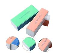 Beaupretty 10pcs Creative Sponge Nail Polishing Block for Nail Art Four-Sided Buffer for Professionals and Beginners