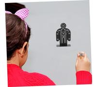 Beaupretty 10pcs Dartboards Reusable Plastic Targets for Outdoor Shooting Games Game Boards for Boys and Garden Activities and Accuracy Training