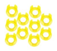 Beaupretty 10pcs Emergency Stop Switch Cover Protective Guard for Industrial Buttons Durable Safety Shield for Accidental Activation Prevention Compatible with Various Stop Switches