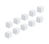 Beaupretty 10pcs Fish Tank Calcium Turtle Tank Grinding Stone Mineral Block White Safe Healthy Multiple Uses for Reptile Water Quality Stabilizing