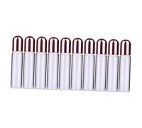 Beaupretty 10Pcs Glass Roller Bottles for Essential Oils Portable Dispenser for Aromatherapy Cosmetics Easy to Fill Travel Friendly Durable Material with Smooth