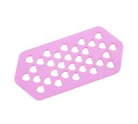 Beaupretty 10pcs Hair Extension Spacer Hair Extension Shield Pink Plastic Non-trace Heat Resistant Sheets Random Color