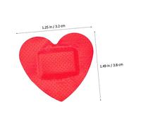 Beaupretty 10pcs Heart Shaped Patches for Care Non-Stick Strong Sealing for All Ages