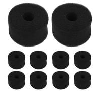 Beaupretty 10pcs High Density Microphone Insert Foam for Interview Mic Flag Insert Sponge for News Broadcasting and Reporter Scenarios