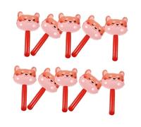 Beaupretty 10pcs Inflatable Hammer for Bell Inside PVC Party Props Portable Decorative Hammer for Indoor Outdoor Activities and Hand-eye Coordination Development