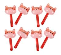 Beaupretty 10pcs Inflatable Hammer for Lightweight PVC Childrens Cartoon Fox Design Hand Eye Coordination and Dexterity Development Parent Interactive Play and Smooth Surface