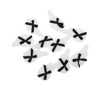 Beaupretty 10pcs Kawaii Angel Wing Bowknot Hair Clips Cute Non-slip Plush Barrettes for Girls Adorable Small Hair Accessories for Daily and Party Use