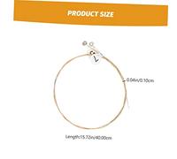Beaupretty 10Pcs Lyre Strings Music Wire Replacement Strings for Harp Quick Response Smooth Tone Transition High Durability Suitable for Professionals and Beginners