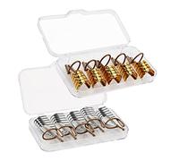 Beaupretty 10pcs Metal Nail Extension Finger Rest Aluminum Nail Art Forms Reusable Curved Shape Professional Manicure Tools
