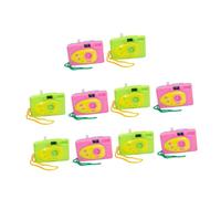 Beaupretty 10Pcs Mini PVC Camera for Early Learning Fun Educational Hand Eye Coordination Development Random Color