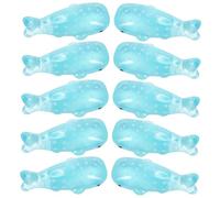 Beaupretty 10Pcs Miniature Resin Whale Figurines Lightweight Tiny Ocean Animal Models for Aquarium Garden Balcony Decoration Creative Micro Landscape Ornaments