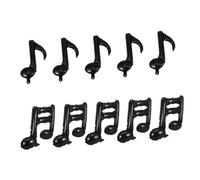 Beaupretty 10pcs Music Note Foil Balloons for Birthday Party Decorations Retro Musical Notes Theme for Concerts Band Gatherings and Music Enthusiast Events