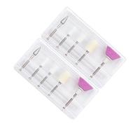Beaupretty 10pcs Nail Grinder Polishing Head Nail Sanding Sticks Drill Bits Fine Sanding Bands for