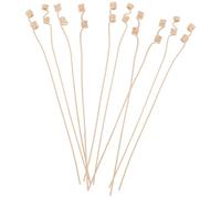 Beaupretty 10pcs Natural Rattan Essential Oil Diffuser Sticks for Aromatherapy, Perfume Diffuser Replacement with Wavy Design, Simple and Refined Style, for DIY and Living Space Fragrance