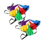 Beaupretty 10PCS Outdoor Toss and Catch Ball Set for Lightweight Scoop Ball Game for Hand Eye Coordination and Reaction Training for Family Parties Parks Beaches and Summer Fun