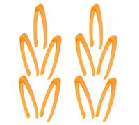 Beaupretty 10pcs Plastic Tweezers for Early Skill Development Ergonomic Craft Tweezers for Fine Motor Skills School Science Experiments and Sensory Play