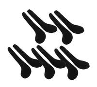 Beaupretty 10pcs Plush Doll Legs Accessories Black Long Legs for DIY Dolls Soft Stuffed Parts for Creative Crafting and