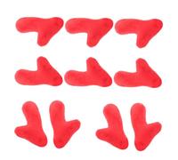 Beaupretty 10pcs Plush Dragon Horns for Hair Accessories Soft Fabric Headband Decorations Cute Chinese Dragon Horns for Unique Outfits and Craft Projects