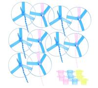 Beaupretty 10pcs Pull String Flying Saucer for Outdoor Flying Disc ’s Fun Summer Playthings with Random Color Accessories Random Style