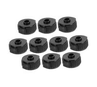 Beaupretty 10pcs Quick Release Cymbal Nuts Drum Cymbal Stand Replacement Parts Durable PP Material Jazz Drum Nut for Easy Installation and Secure Percussion Setup