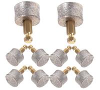 Beaupretty 10Pcs Raised Grinding Head Nail Replacement Tips for Electric Pet Nail Grinder and Sturdy Cleaning and Claw Smoothing Suitable for Dogs and Cats