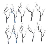 Beaupretty 10pcs Realistic Plastic Antler Dried Tree Branches Fake Wisteria Branch Ornaments for Halloween Decorations