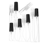 Beaupretty 10pcs Refillable Perfume Bottles Portable Essential Oil Spray Containers for Travel Leak Atomizer for Perfume Lotion Toner Black Design