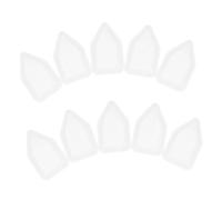Beaupretty 10pcs Reusable Plastic Weighing Boats Lab Weighing Dishes Small Scale Trays for Accurate Measurement and Easy Cleaning in Laboratories and Kitchens
