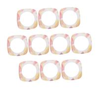 Beaupretty 10pcs Reusable Wax Warmer Mats for Clean Waxing Wax Machine Accessories Spill Control Paper Collars for Efficient Waxing Sessions