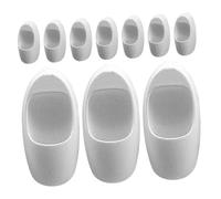 Beaupretty 10pcs Scale Architectural Model Urinal Realistic Micro Bathroom Decor for Dollhouse Miniature Public Toilet Furniture for Model Train and School Projects