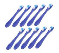 Beaupretty 10pcs Security Toothbrush Short Handle Soft Bristles Portable Design for Prisons and Detention Centers Oral Cleaning for High Security Environments