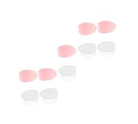 Beaupretty 10Pcs Silicone Protective Lip Brush Covers Lost Brush Caps with Suction Cup Design Durable and Flexible Makeup Brush Protectors Compact and Travel Friendly