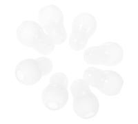 Beaupretty 10pcs Stethoscope Ear Buds Replacement Tips Soft Earpieces for Doctors Durable and Portable Earbuds for Stethoscope White
