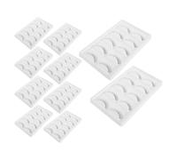 Beaupretty 10pcs Synthetic Practice Eyelashes for Salon Training False Lash Extension Practice Kit Supplies for Beginners Eyelash Strips for Lash Training