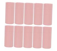 Beaupretty 10pcs Tea Storage Box Round Kraft Paper Tube Boxes Lid for Tea Leaves Essential Oil Bottles for Storage