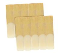 Beaupretty 10pcs Tenor Saxophone Reeds Hardness Sax Reeds for Stable Sound and Easy Control Suitable for Professional and Beginner Saxophone Players