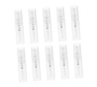 Beaupretty 10pcs Transparent Portable Perfume Spray Bottles Refillable Empty Containers for Travel Gym Car Cosmetic Bag Use