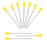Beaupretty 10pcs Triangle Iron Mallets and Plastic Percussion Sticks Set with Comfortable Feel and Sturdy Metal Material, for Early Education Music Learning and Rhythm Practice