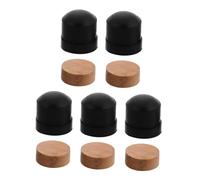 Beaupretty 10pcs Trombone Water Key Repair Kit with Slide Rubber End Bumpers and Valve Cork Pads for Trumpet Saxophone Instrument Replacement Parts